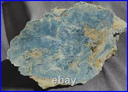 Vonsen Blue Jade Rare Fine Extra Thick Big Slab- 324 Grams 11.5 Oz's Petaluma CA