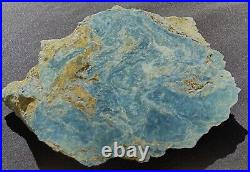 Vonsen Blue Jade Rare Fine Extra Thick Big Slab- 324 Grams 11.5 Oz's Petaluma CA