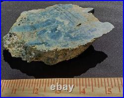 Vonsen Blue Jade Rare Fine Extra Thick Big Slab- 324 Grams 11.5 Oz's Petaluma CA