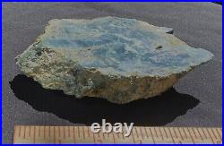 Vonsen Blue Jade Rare Fine Extra Thick Big Slab- 324 Grams 11.5 Oz's Petaluma CA