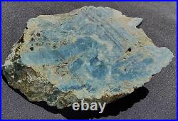 Vonsen Blue Jade Rare Fine Extra Thick Big Slab- 324 Grams 11.5 Oz's Petaluma CA