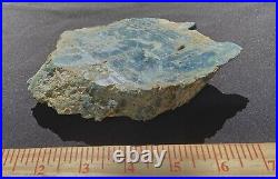 Vonsen Blue Jade Rare Fine Extra Thick Big Slab- 324 Grams 11.5 Oz's Petaluma CA