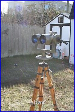 WW 11 Rare Russian Novosibirsk Big Eye's Binoculars