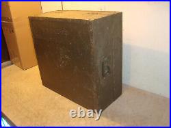 WW2 German RARE Big Field desk box crate Reads DM 7-59