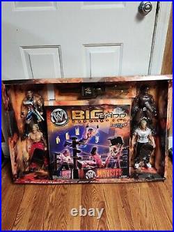 WWE Big And Badd Collection Ring With Wrestlers RARE WWF AEW WCW ECW TNA ROH