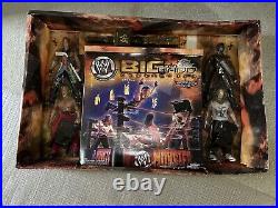 WWE Big And Badd Collection Ring With Wrestlers RARE WWF AEW WCW ECW TNA ROH