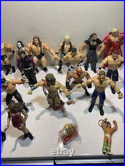WWE WWF HUGE LOT Wrestling Action Figures From 1990+ RARE & COLLECTABLE