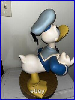 Walt Disney Donald Duck Big Figure Disney Store Rare Vintage