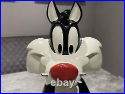 Warner Bros Studio Vintage Sylvester And Tweety Pie Big Fig Statue Very Rare