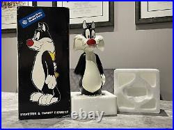 Warner Bros Studio Vintage Sylvester And Tweety Pie Big Fig Statue Very Rare