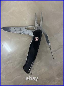 Wenger Alinghi 176 Big Swiss Army Knife Multiple Functions RARE / DISCONT