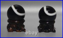 Wonderful Rare Big Pair Tibet Buddhist Medicine Beads