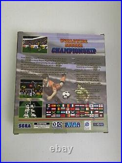 Worldwide Soccer Championship Sega PC Collection 1999 New Sealed Big Box Rare