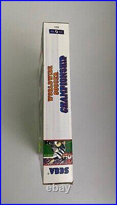 Worldwide Soccer Championship Sega PC Collection 1999 New Sealed Big Box Rare