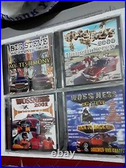 Woss Ness Big Steve Cds Collection Rare Texas G Funk Gangsta Rap Hip Hop 90s 00s